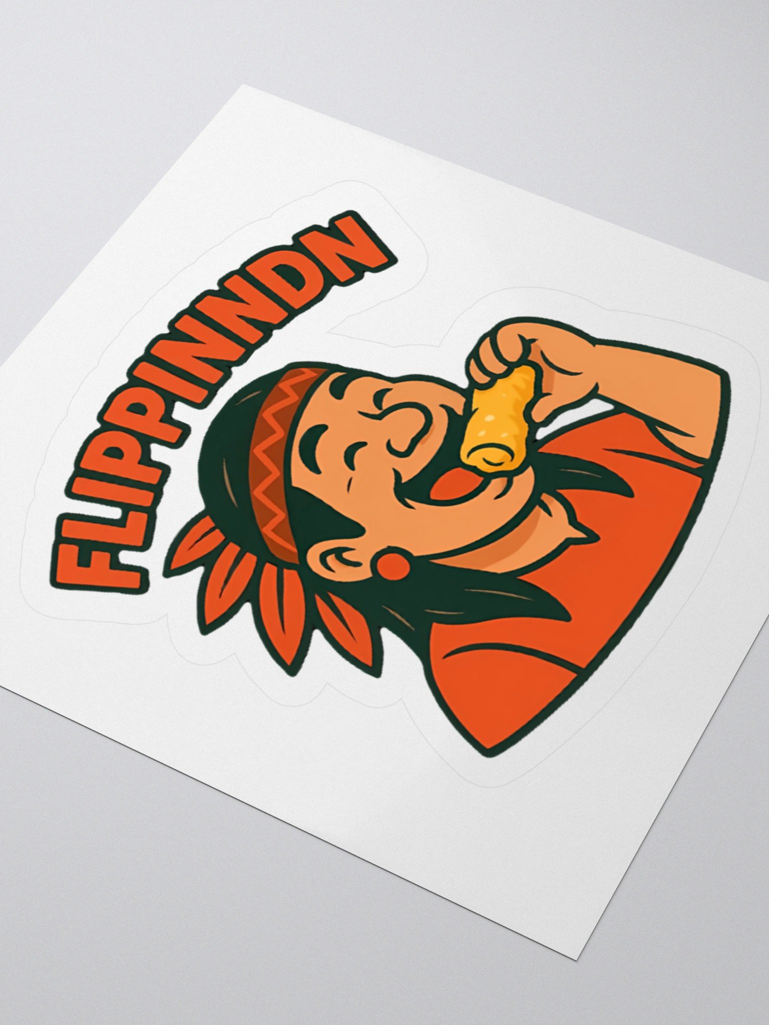 Flippin NDN Logo Sticker product image (8)