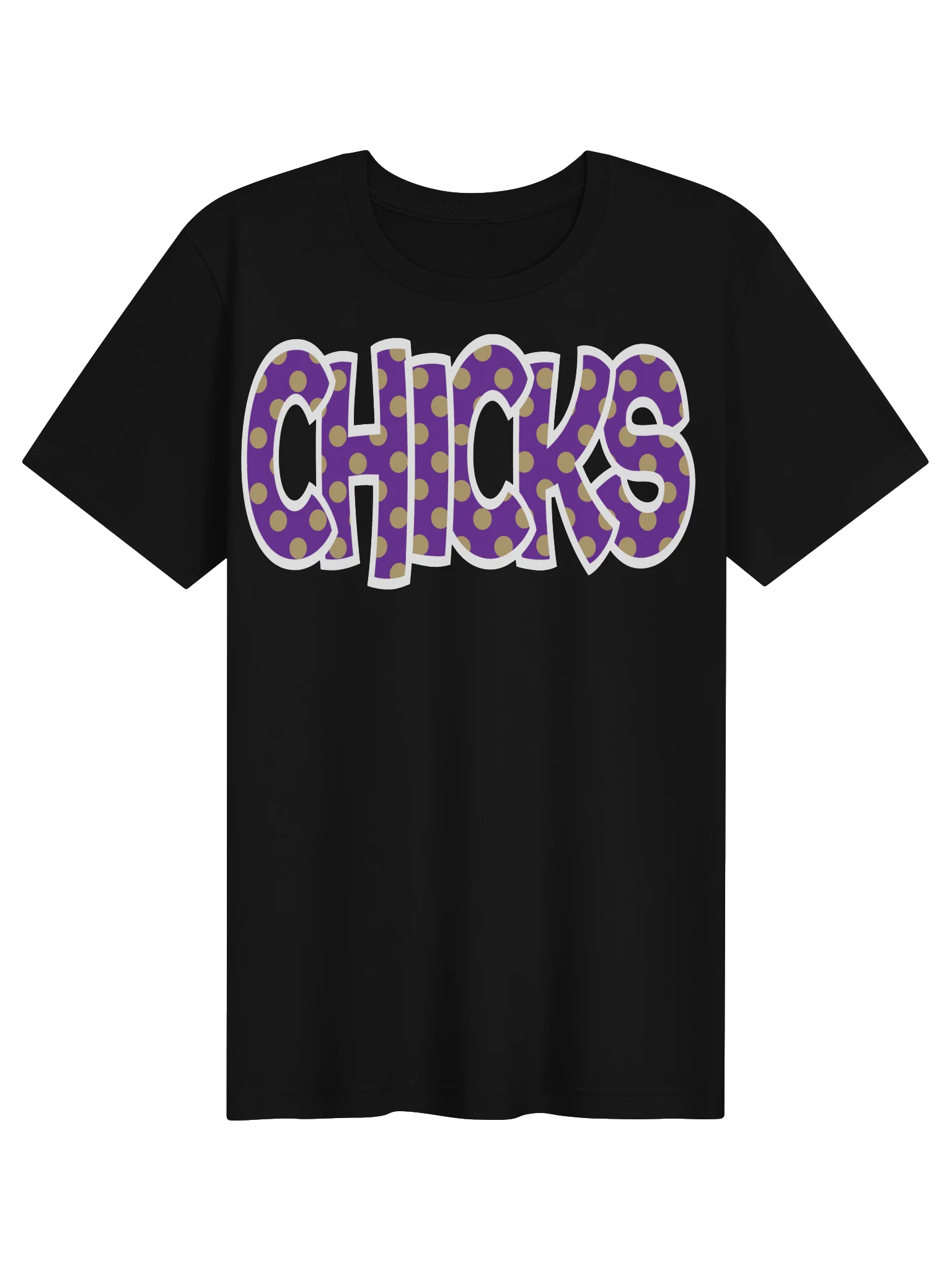 Chickasha Chicks Polka Dot Bella+Canvas T-Shirt product image (6)