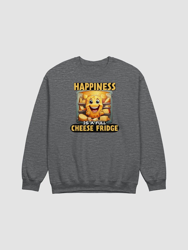 Happiness is a Full Cheese Fridge Crewneck Sweatshirt product image (12)