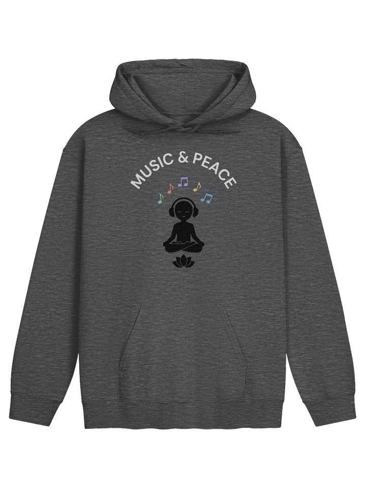 Music & Peace Graphic Hoodie product image (11)