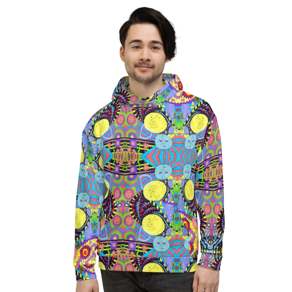 Abstract Dream Fantasy Design Unisex Pull Over Hoodie product image (4)