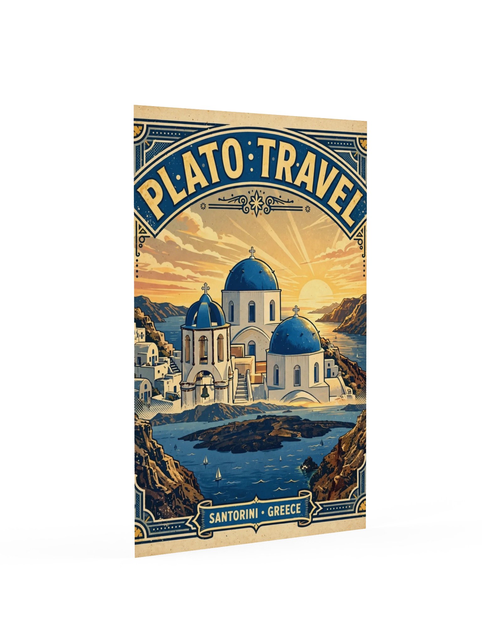 Santorini Poster Art Print product image (2)