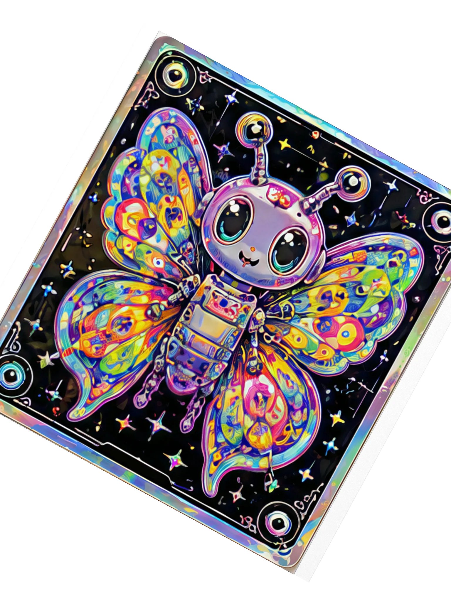 Mecha Butterfly Sticker product image (2)