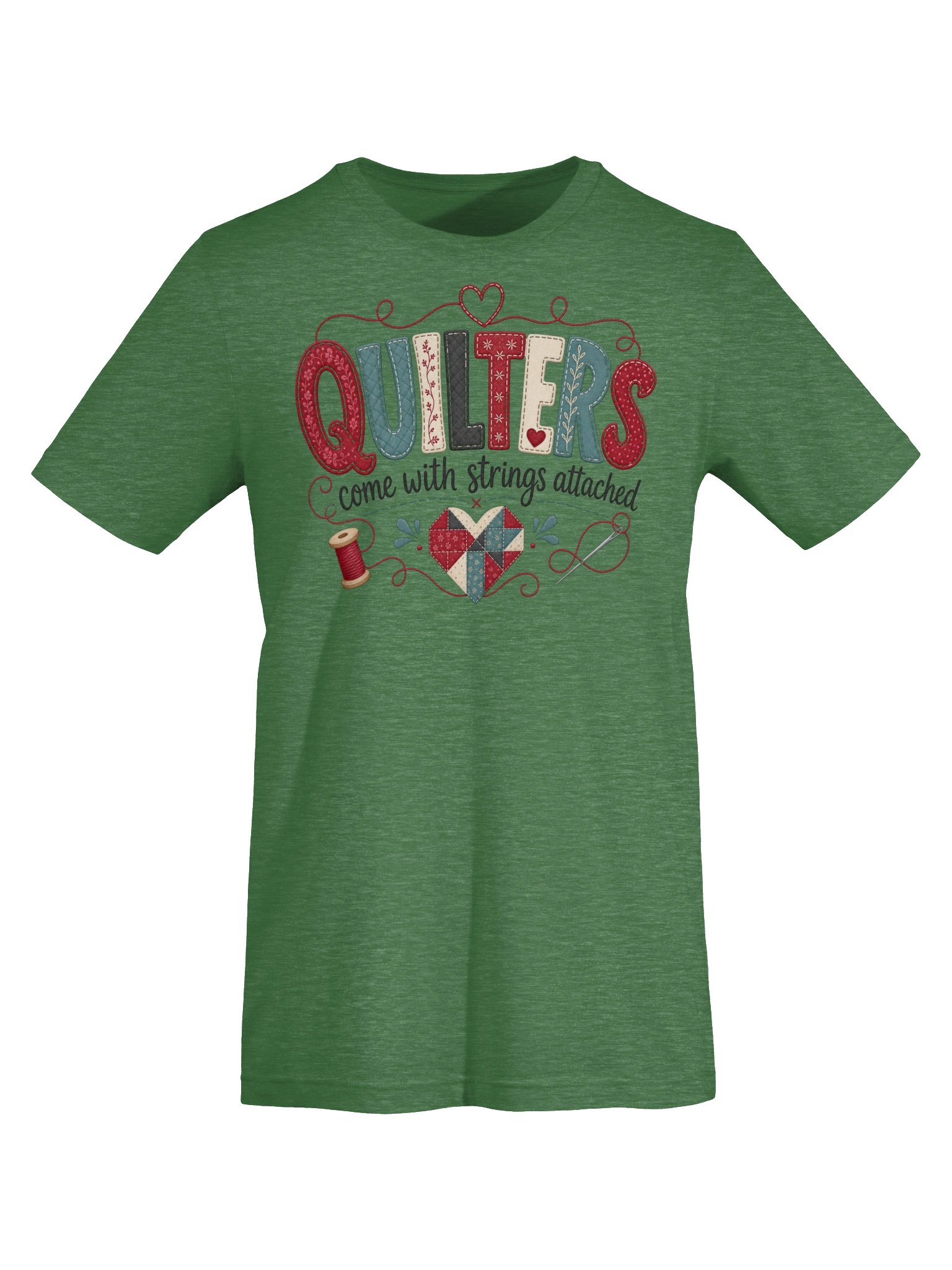 Quilters Come With Strings Attached Tee product image (6)