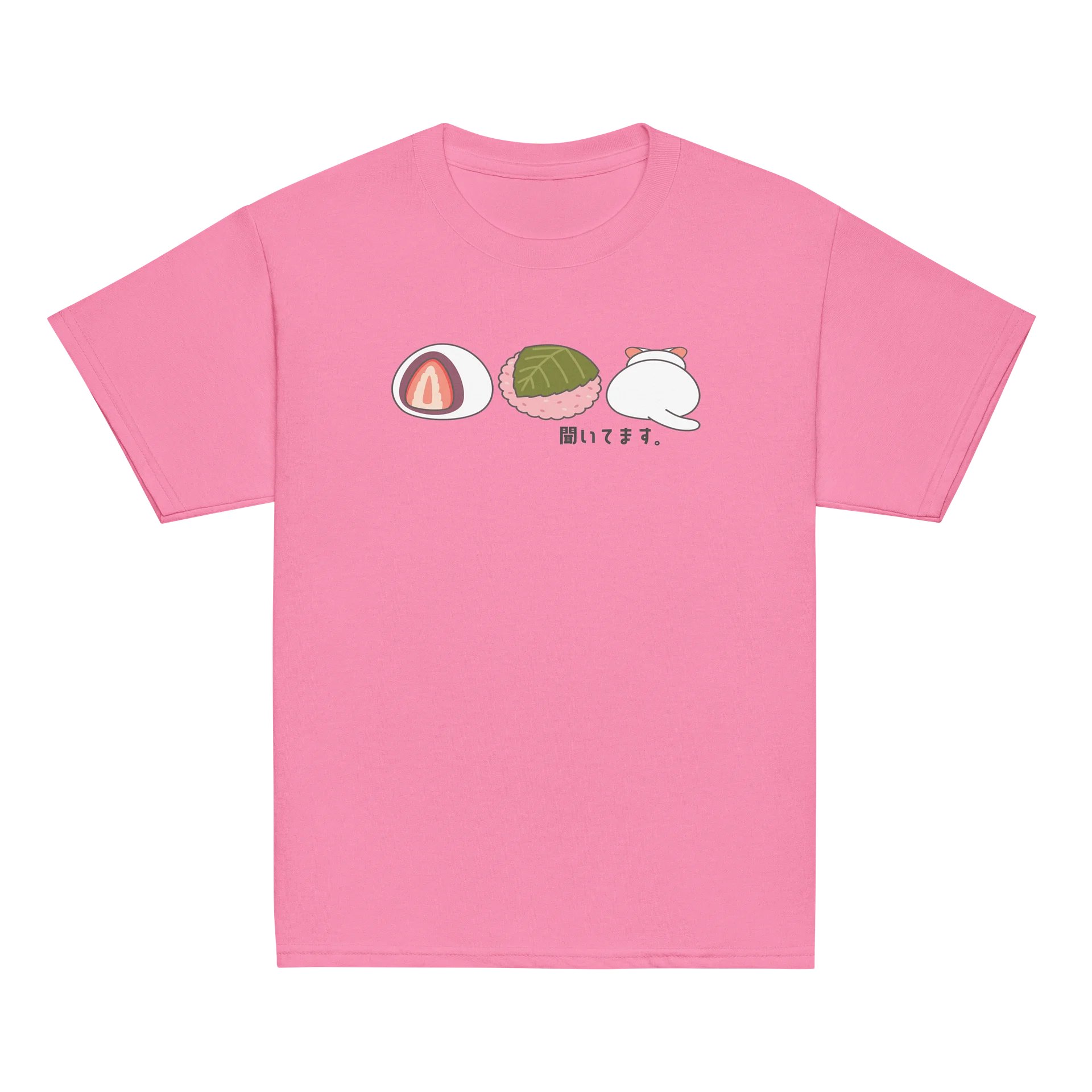 Daifuku Mochi Cat - Unisex Youth Heavyweight T-shirt product image (2)
