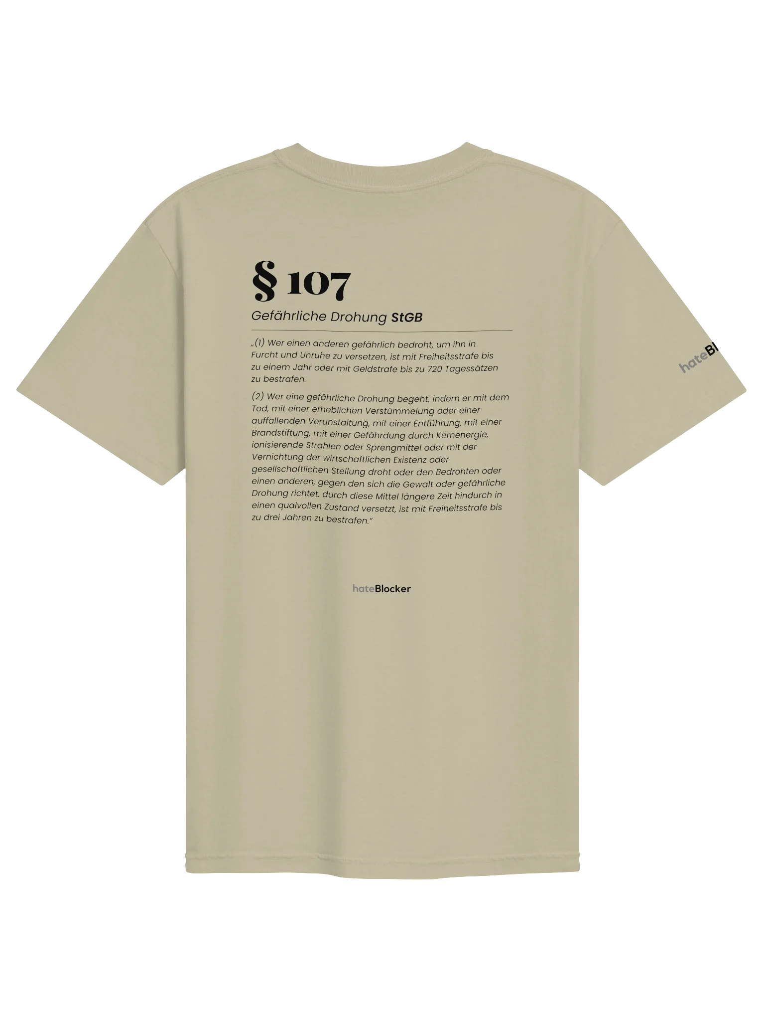 § 107 StGB kennst? product image (20)
