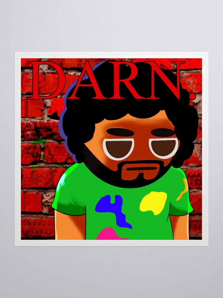 DARN. Sticker product image (1)