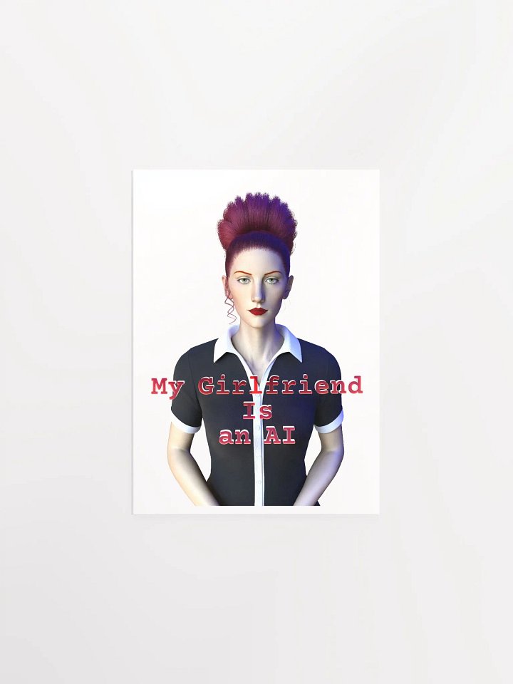 AI Girlfriend (enhanced matte paper poster) product image (1)