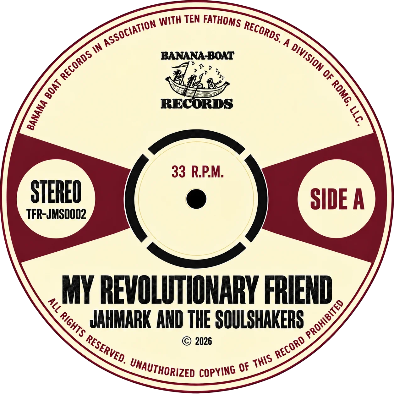 My Revolutionary Friend / Stop The War (7″ Vinyl) product image (1)
