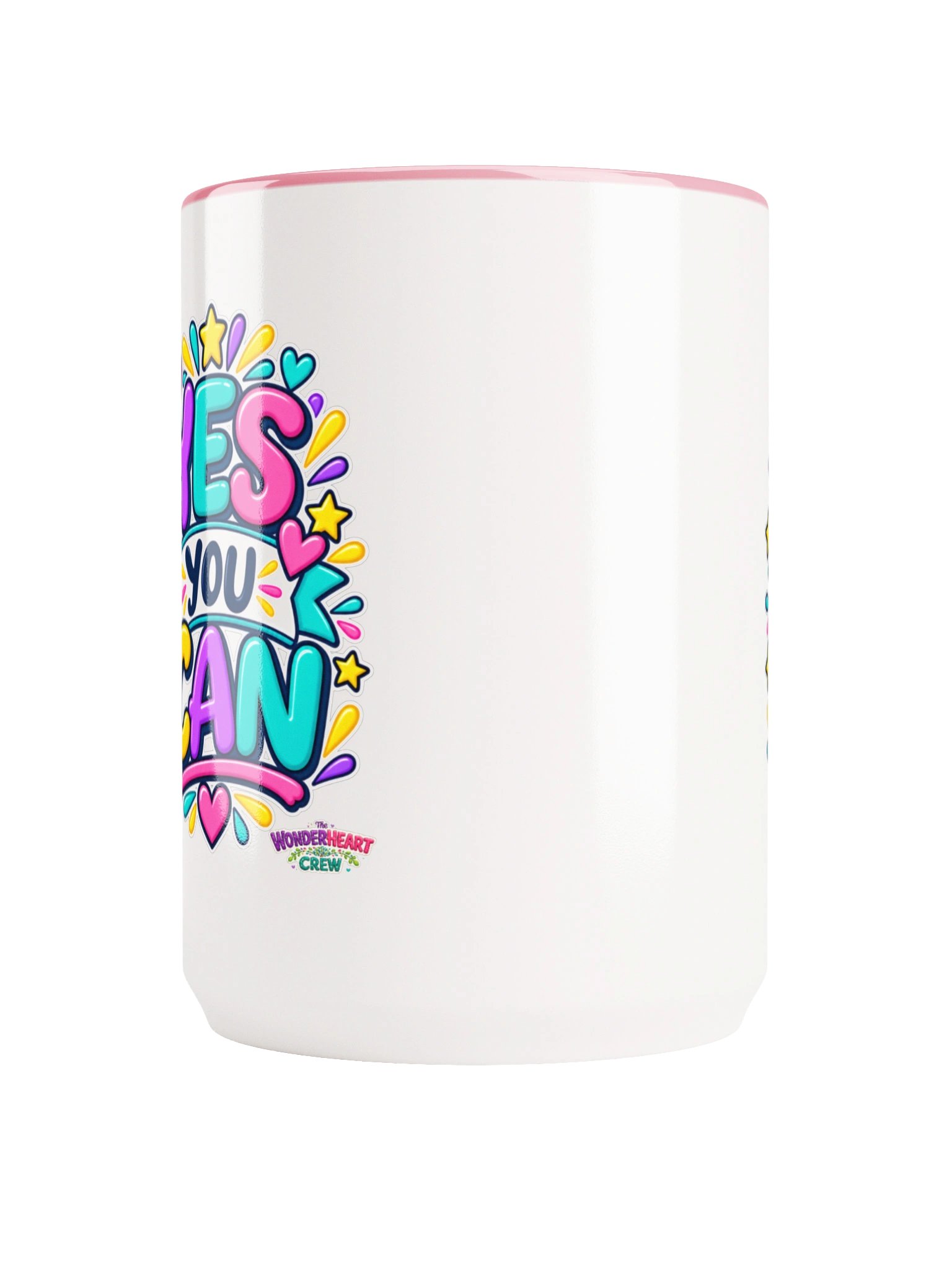 15 oz. Inspirational Mug - Yes You Can. product image (5)