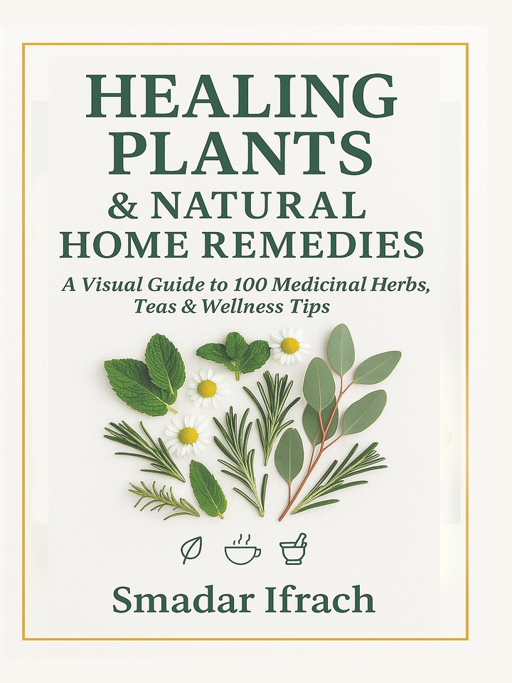 Healing Plants & Natural Home Remedies: A Visual Guide to Medicinal and Culinary Herbs Hardcover product image (1)