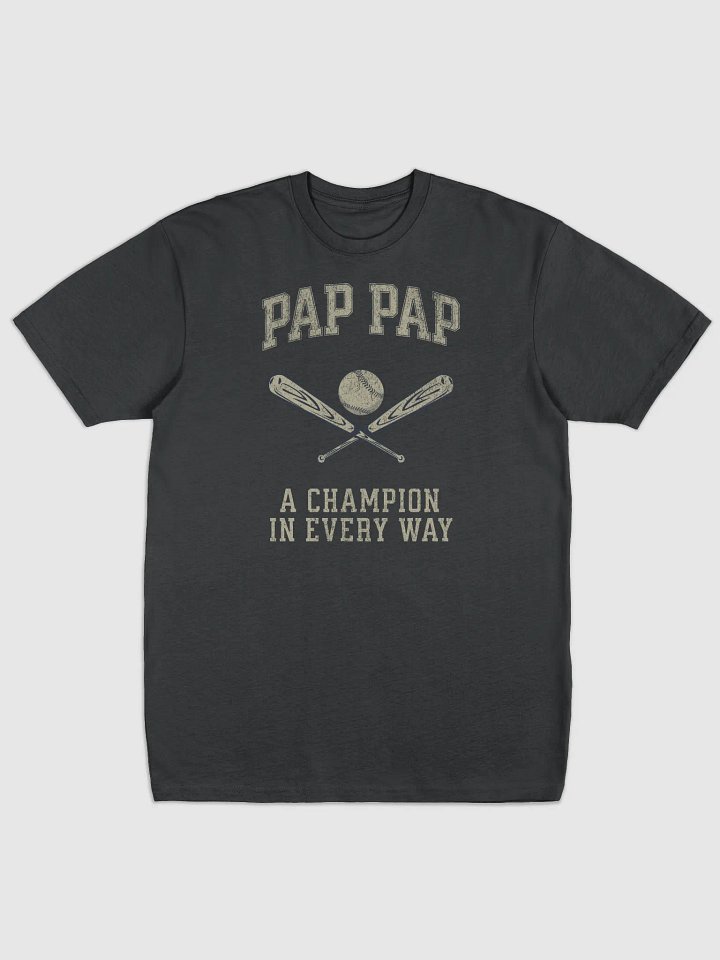 Pap Pap Champion Baseball Bats Premium Tee product image (1)
