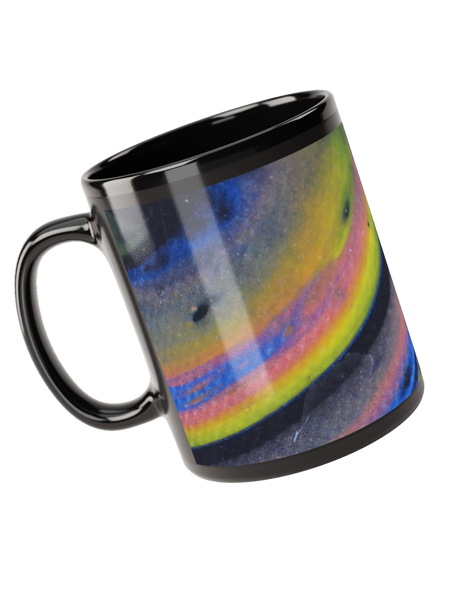 Color from the Rings to the Black Mug product image (3)