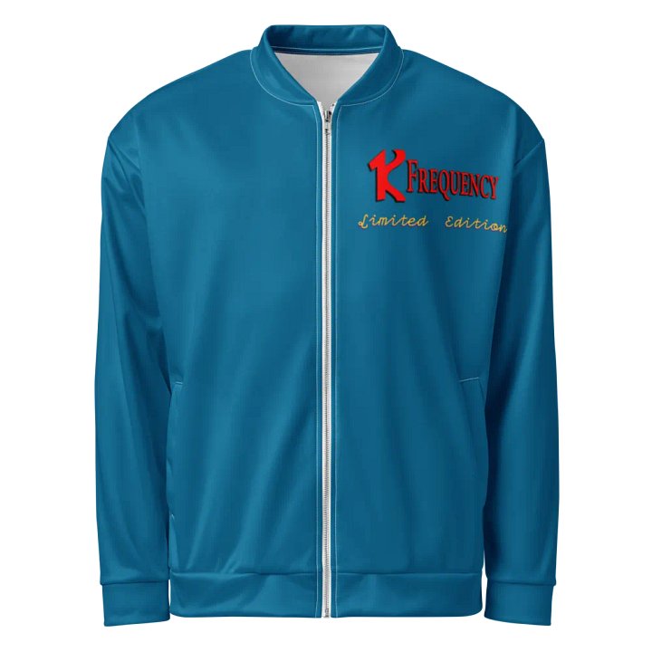 Limited Edition 1K Frequency Bomber Jacket in Blue product image (1)