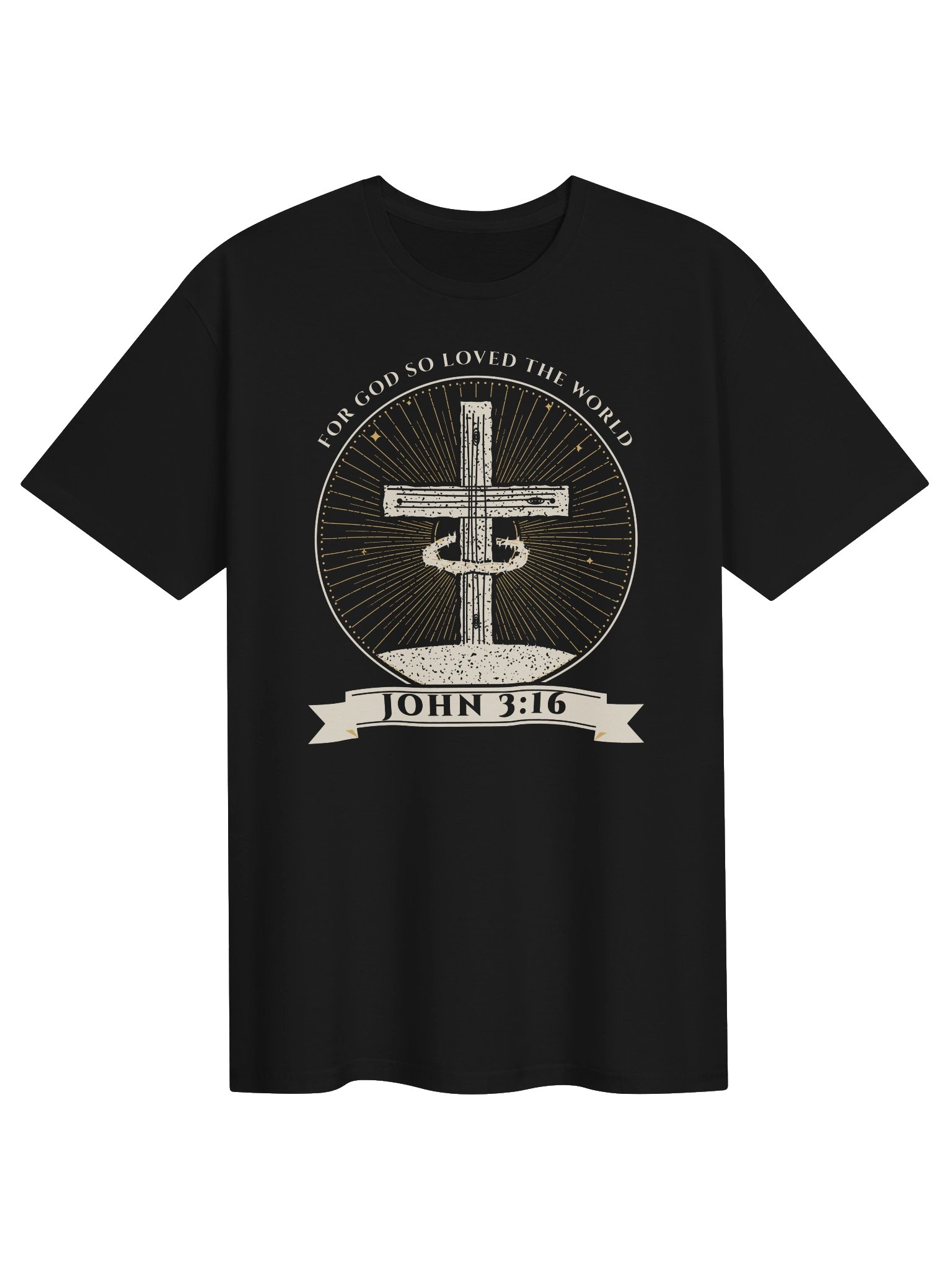 John 3:16 Cross Tee product image (5)