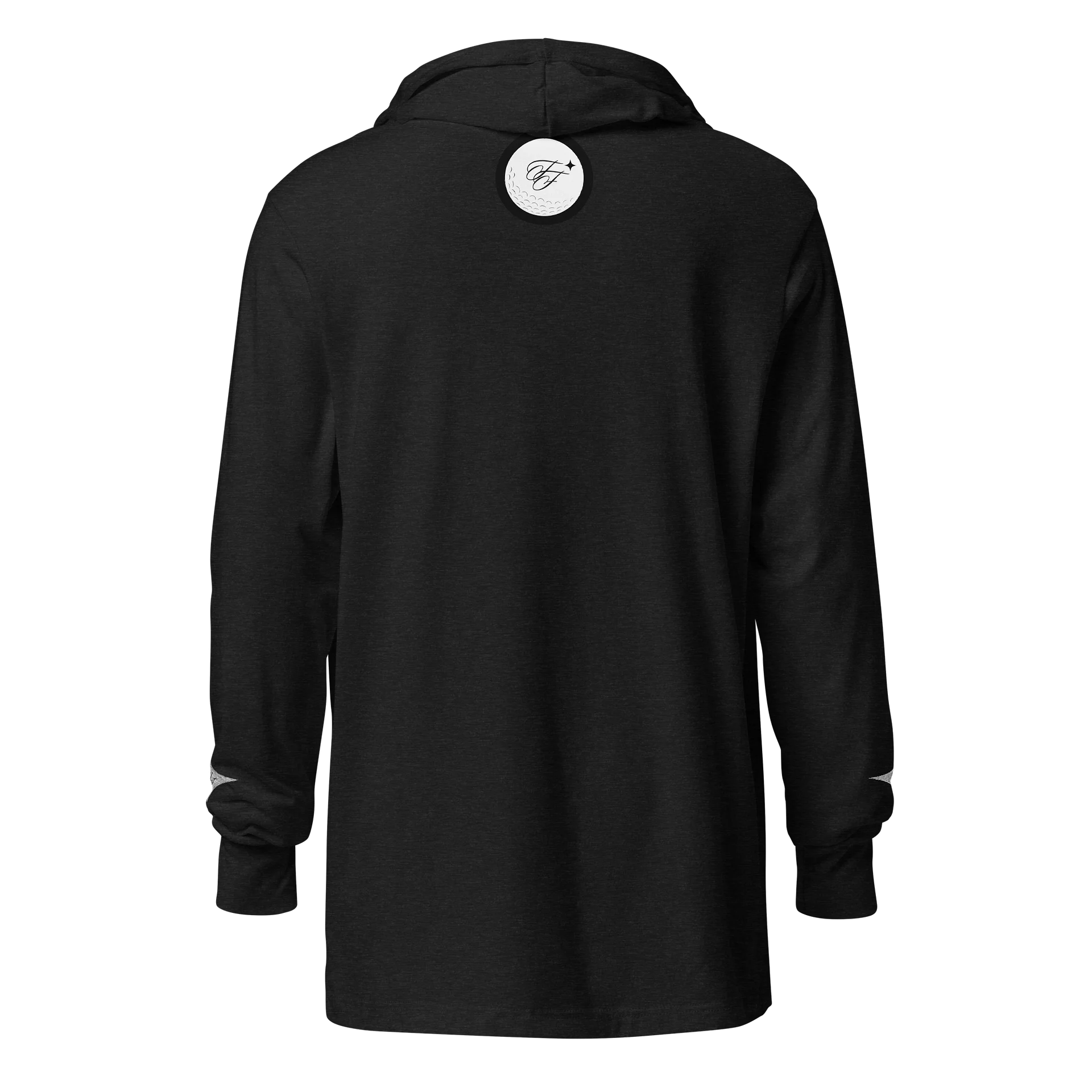 F&F Script + Ball Hooded Long Sleeve Tee (EMBRD) product image (4)