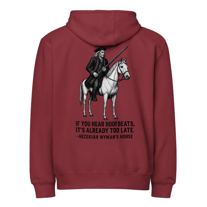 Hezekiah Wyman's Horse Quote Hoodie product image (6)