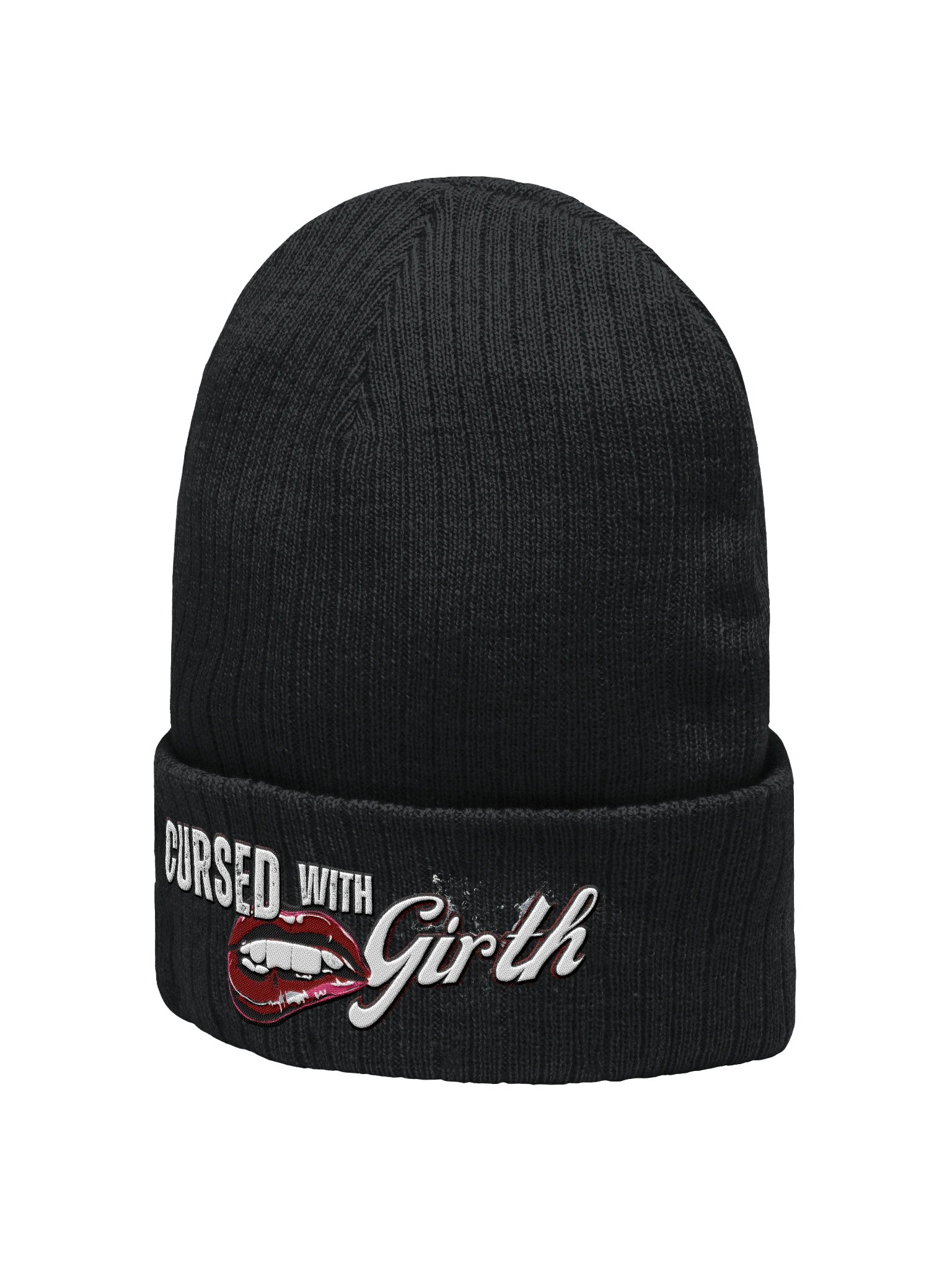 Cursed with Girth Beanie product image (10)