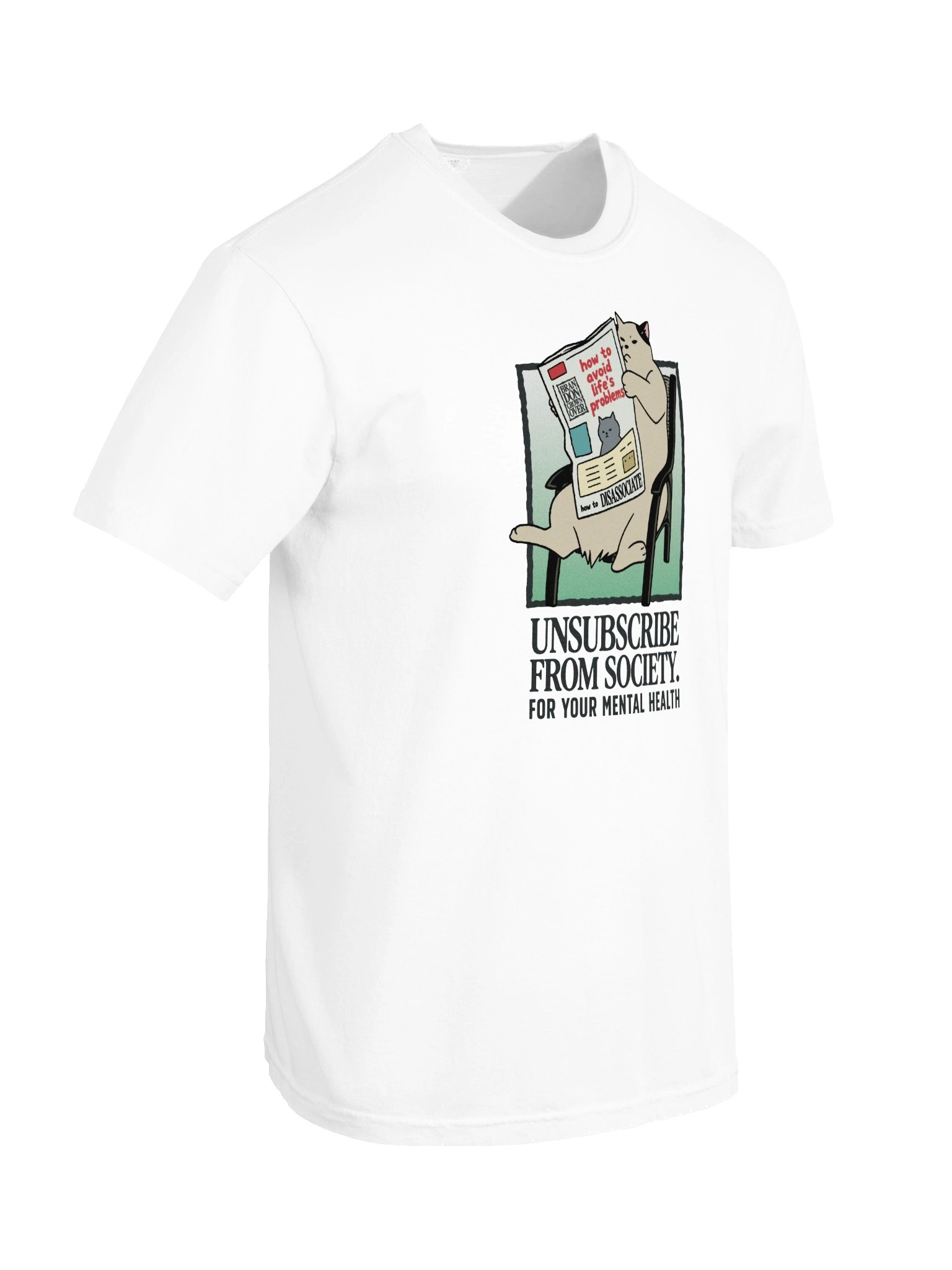 Unsubscribe Tee - LIGHT product image (54)