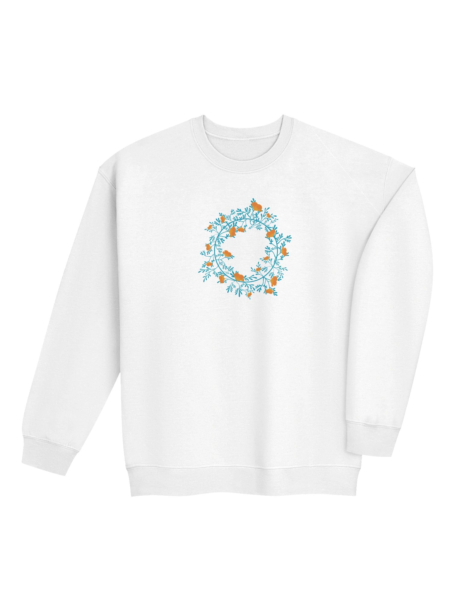 Poppy wreath sweatshirt product image (16)