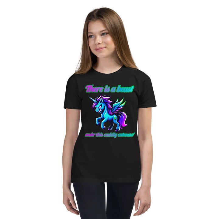 Girl's Beast PegaCorn T-Shirt product image (1)