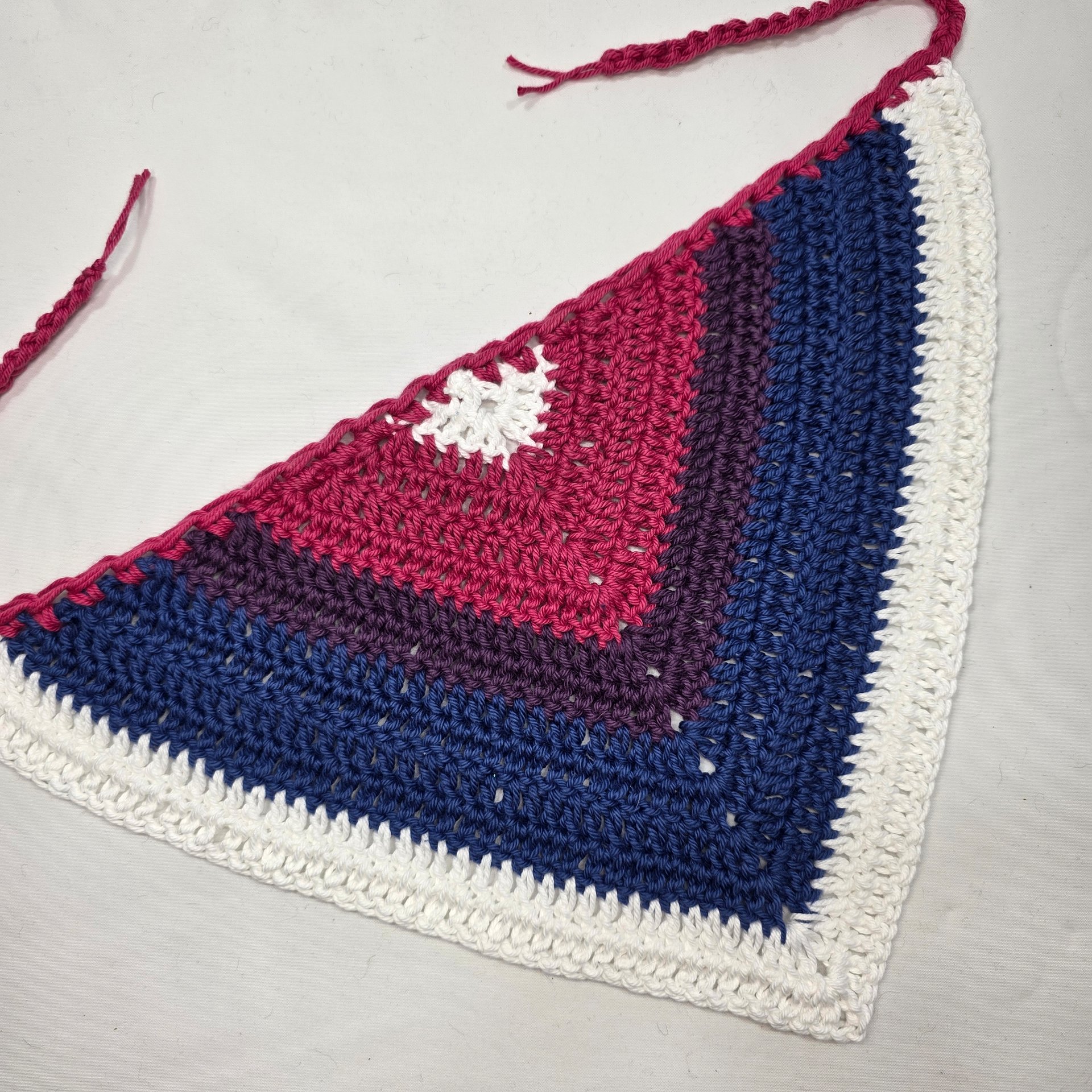 Crochet Pride Bandanas: Handmade Cotton Festival Accessory product image (7)
