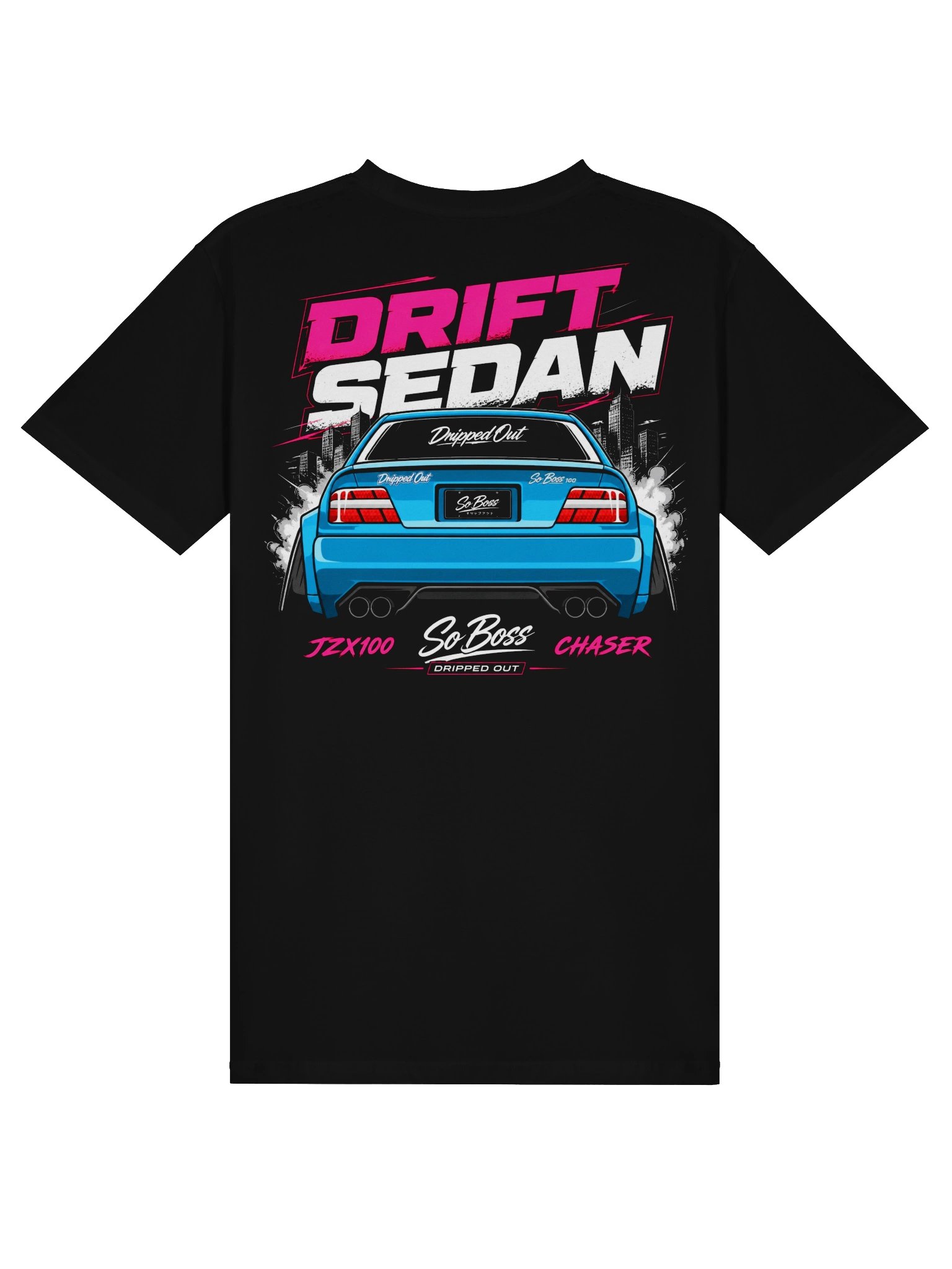 Drift Sedan JZX100 Chaser Stanced Tee product image (4)