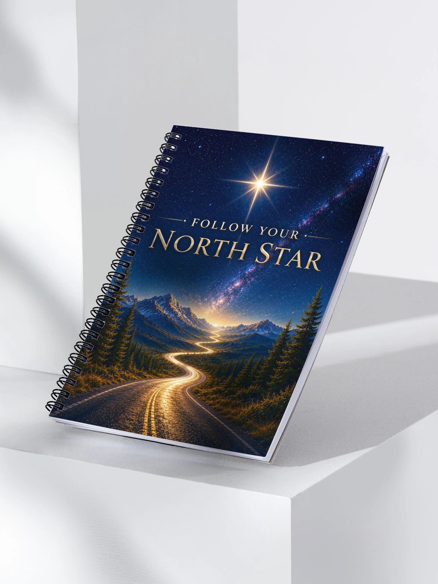 Follow Your North Star Spiral Notebook | The Journey Collection product image (3)