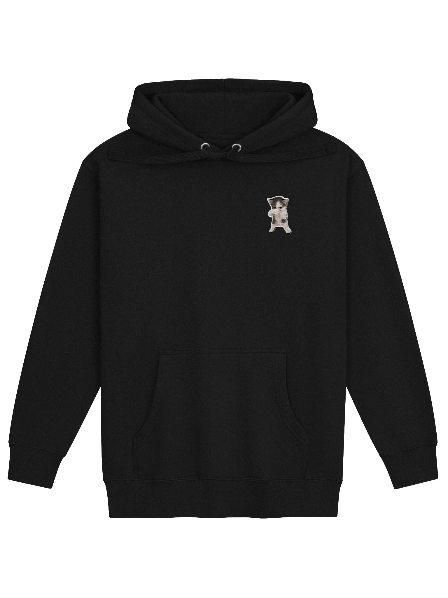 Kitten Embroidered Hoodie product image (1)