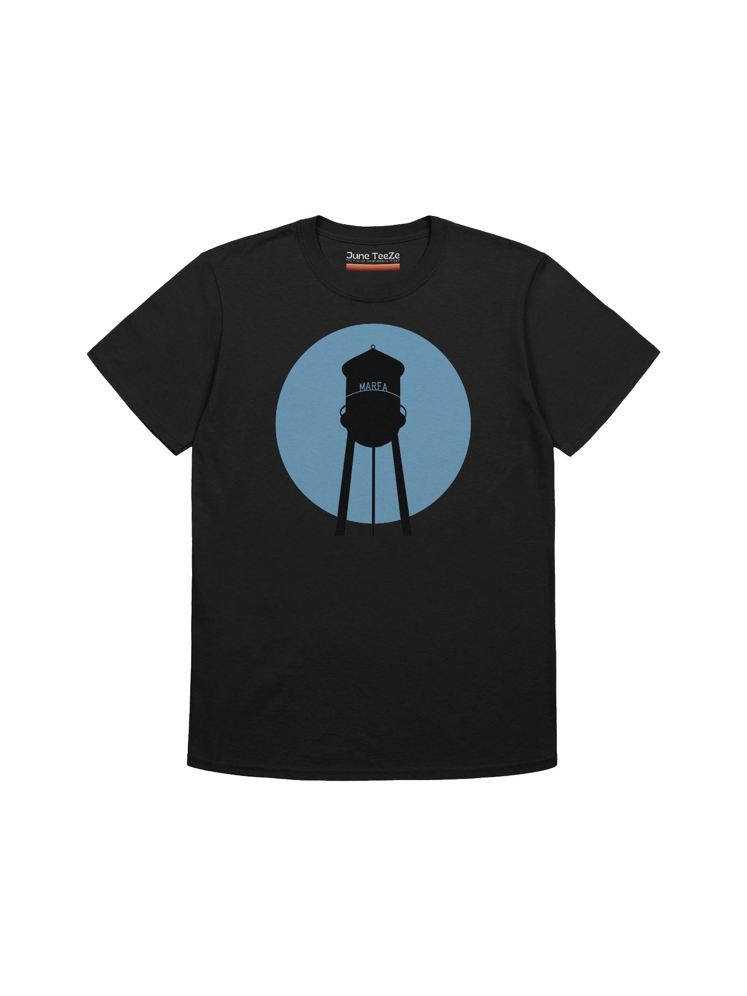 Marfa Water Tower Circle Unisex Tee product image (1)