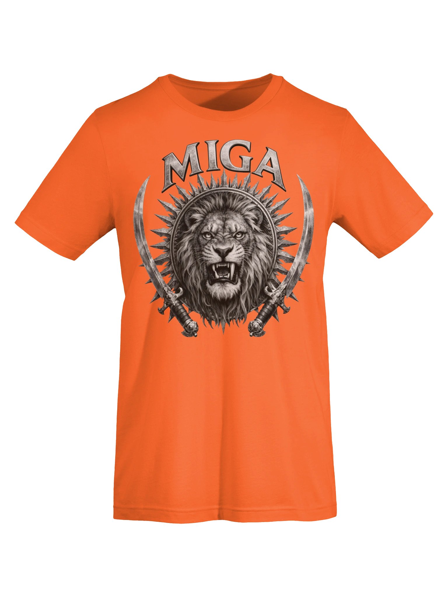 MIGA Lion Head Bold Unisex Shirt product image (67)