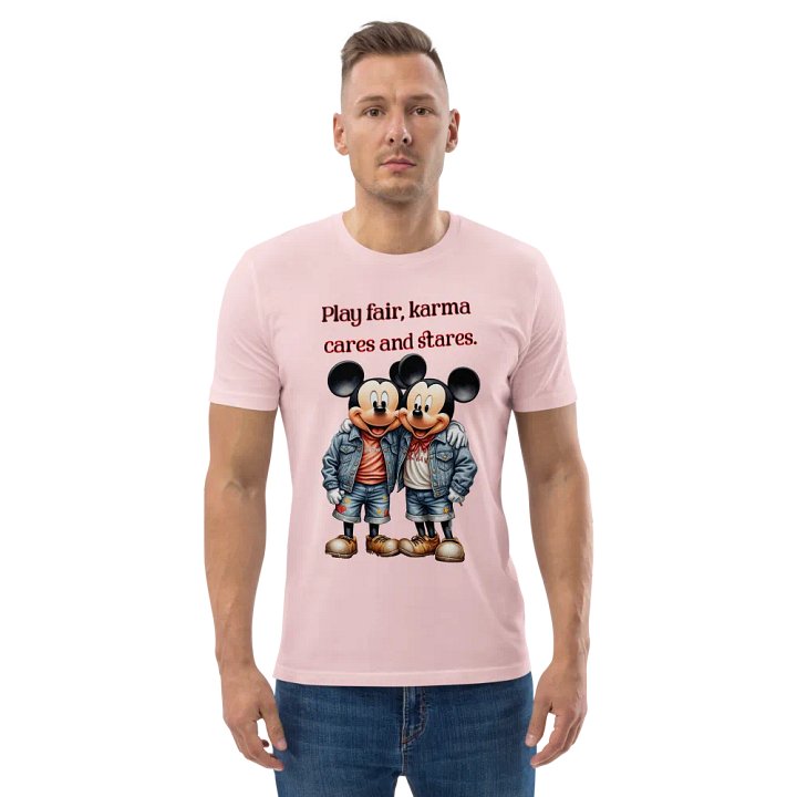 Karma Cares Cartoon Duo T-shirt product image (2)