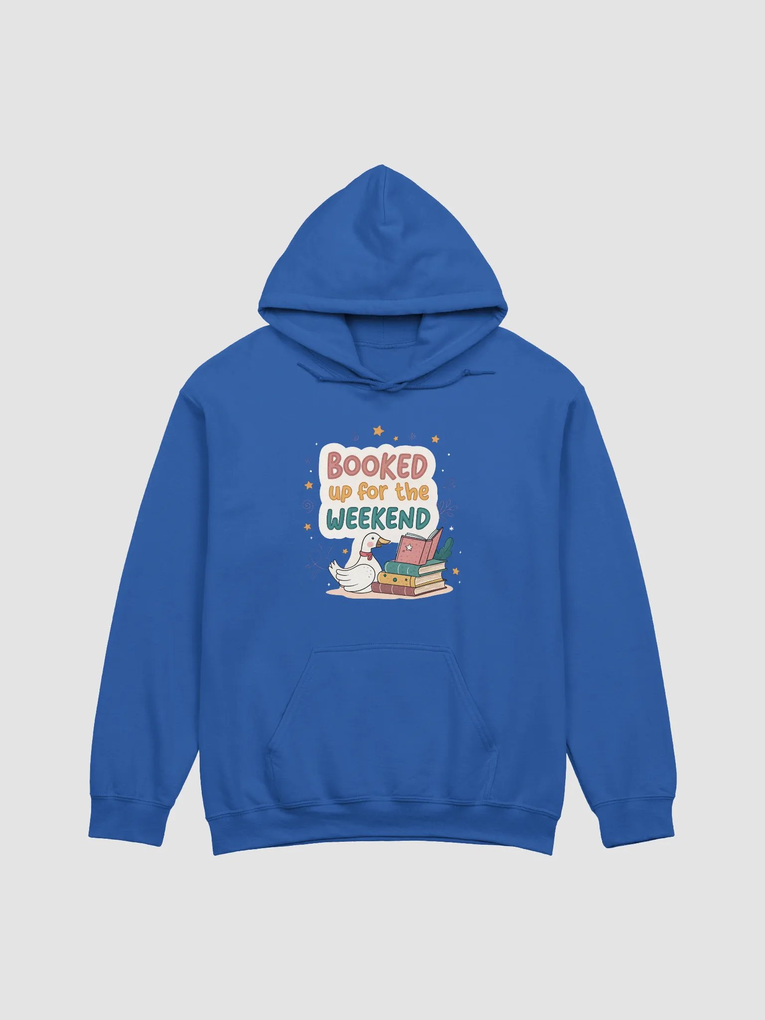 Weekend Reading Duck Hoodie product image (3)