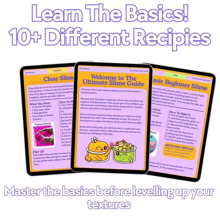 The Ultimate Beginner Slime Guide E-Book product image (2)