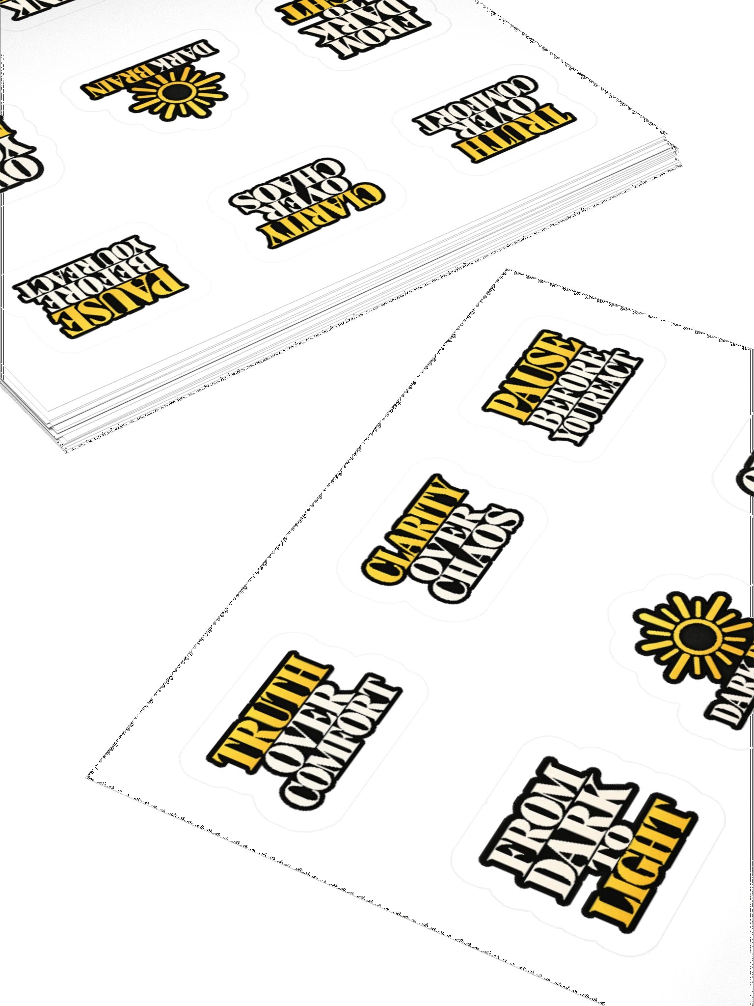 DarkBrain Mindset Sticker Pack product image (4)