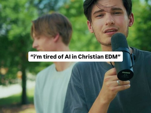 SO ARE WE!!! 😅🤝 comment your fav REAL Christian EDM artists below for everyone else to find & support 🔥🫶

Also don’t mind thi...