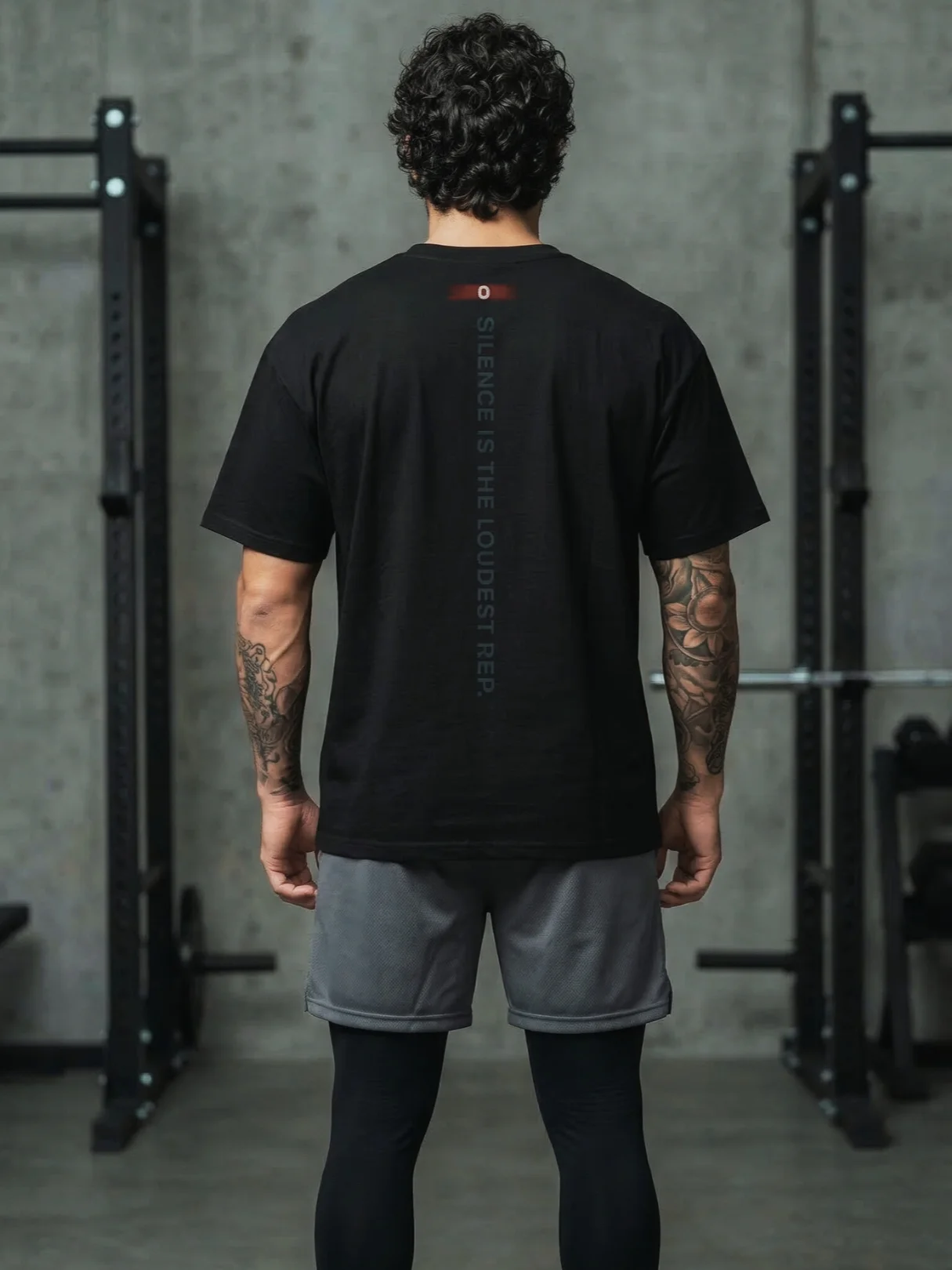 THE SECTOR ZERO™: 'Silence' Heavyweight Oversized Tee product image (4)