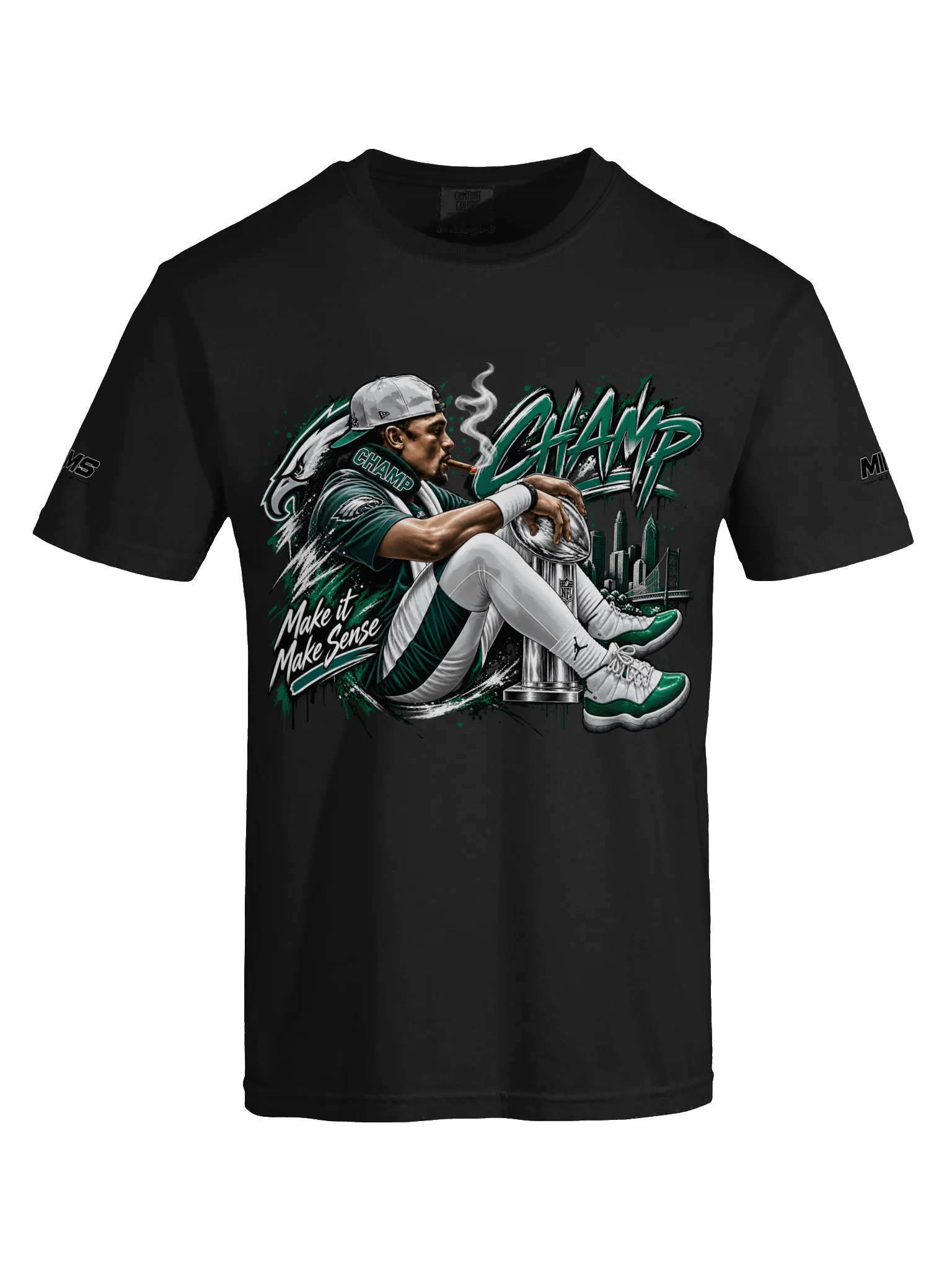 CHAMP Eagles Cigar Skyline Tee product image (25)