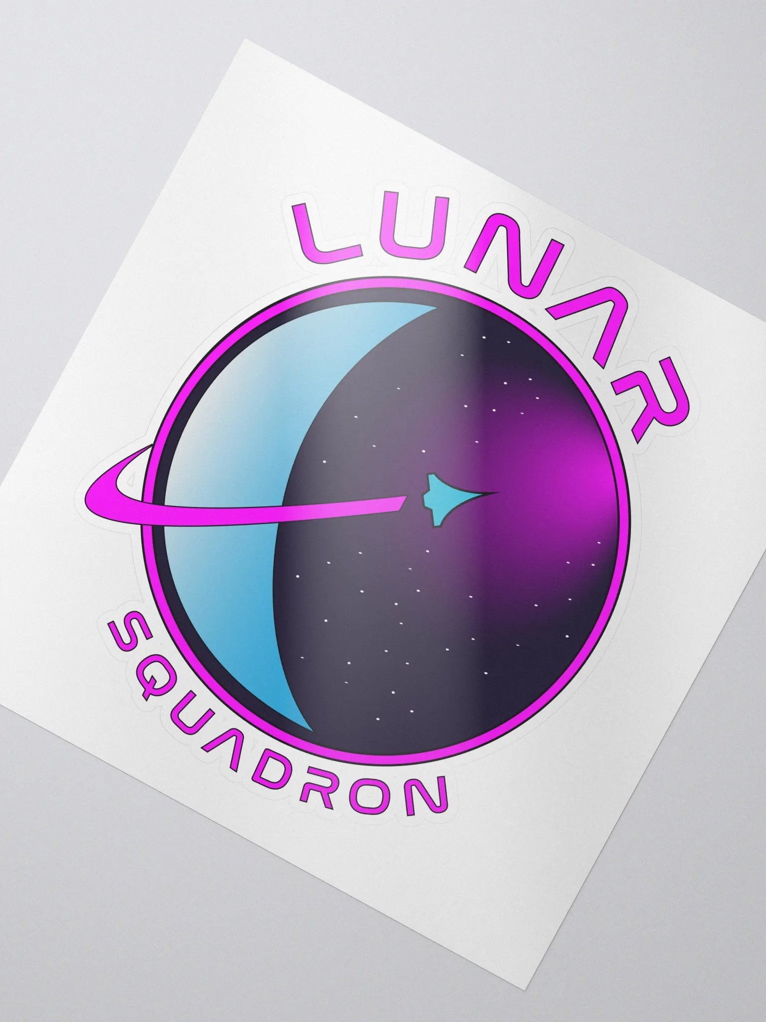 Lunar Squadron | Retro Edition Sticker product image (2)
