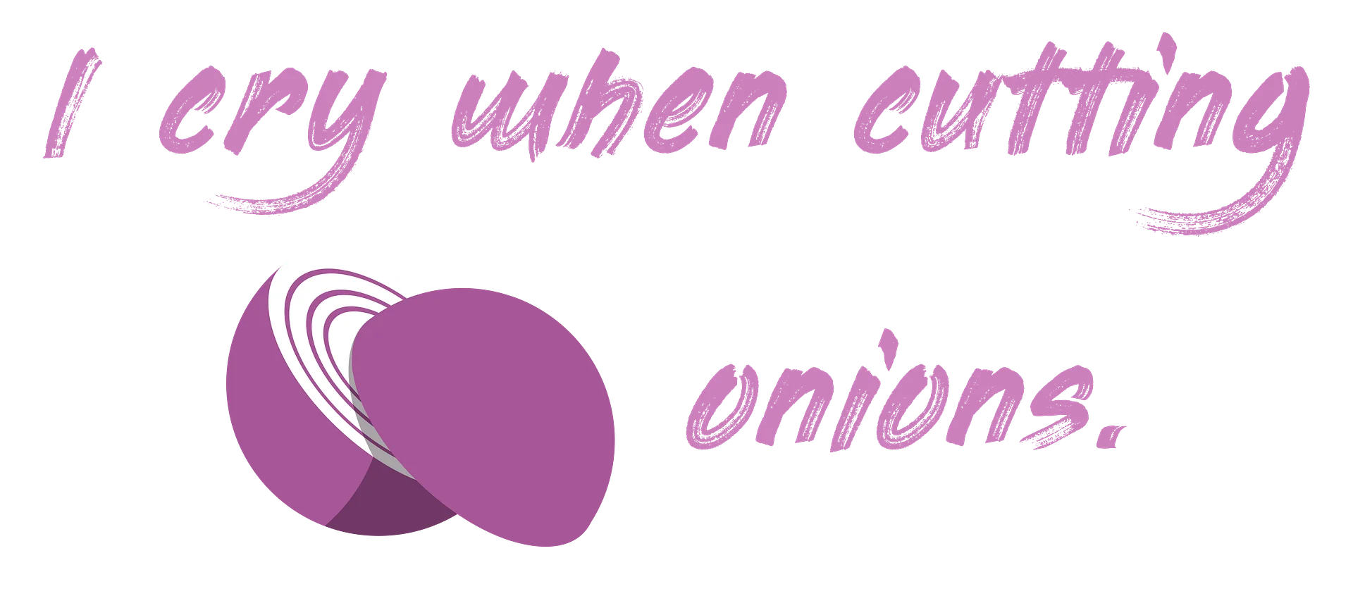 I cry when cutting onions | Black Mug product image (5)