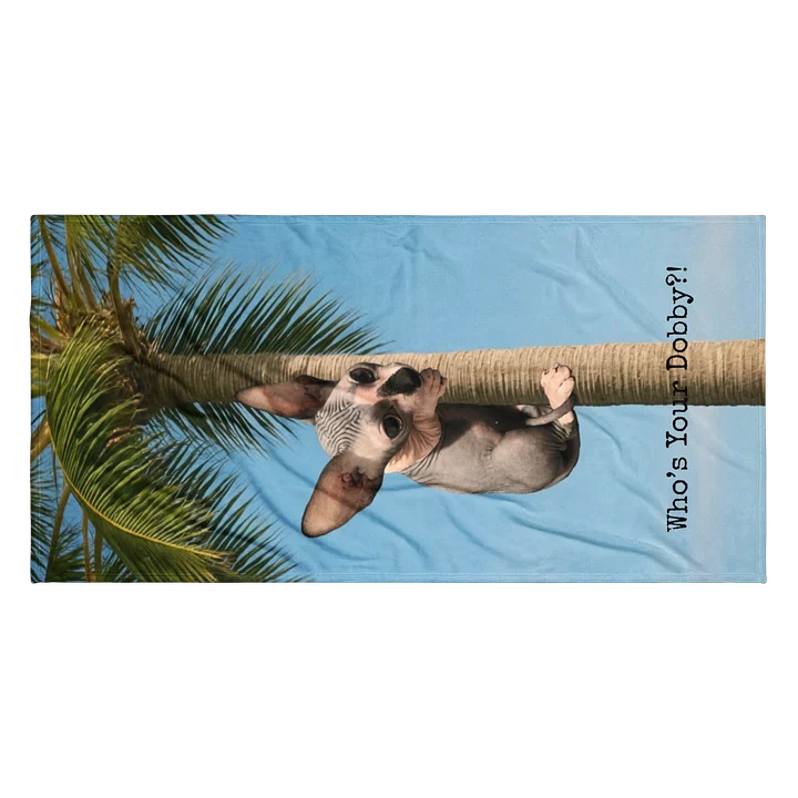 Who's Your Dobby?! Beach Towel product image (1)