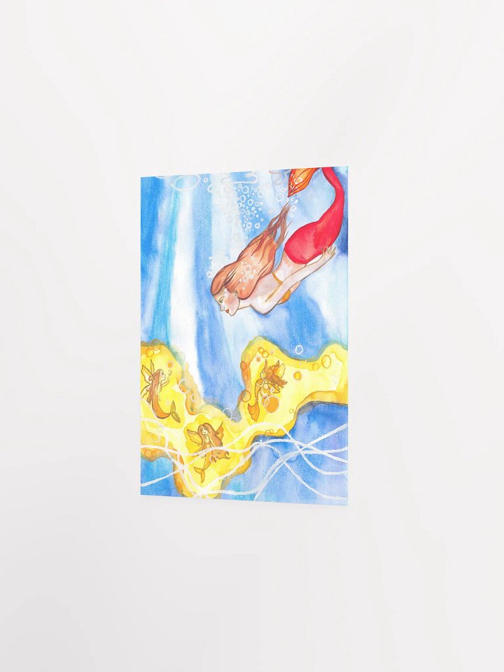 Mermaid Illumination Art Print product image (2)