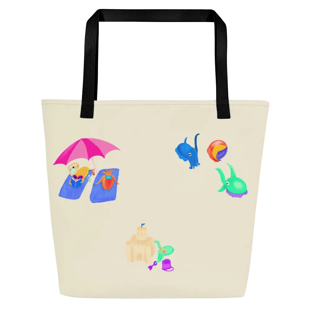 Cuttlefish Beach Doodles Tote product image (2)