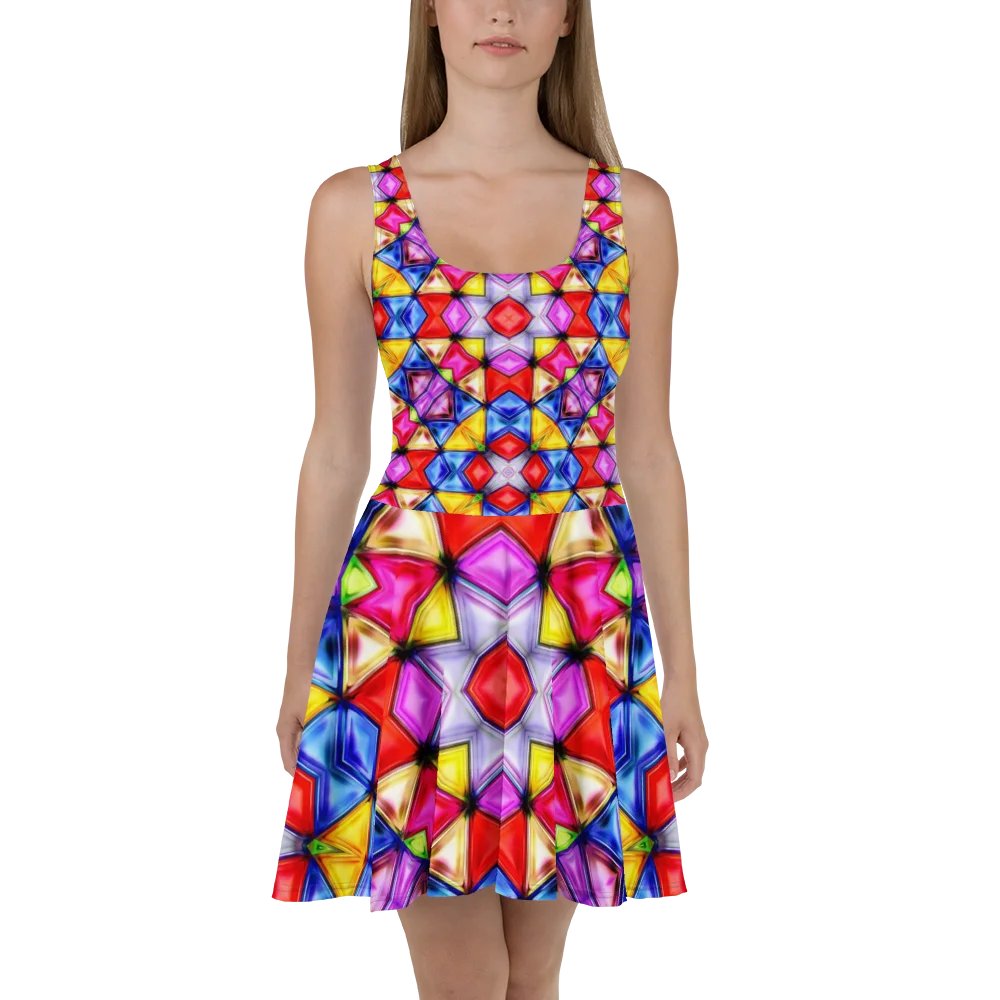 Barry Grady 'Vibrant' Skater Dress product image (2)
