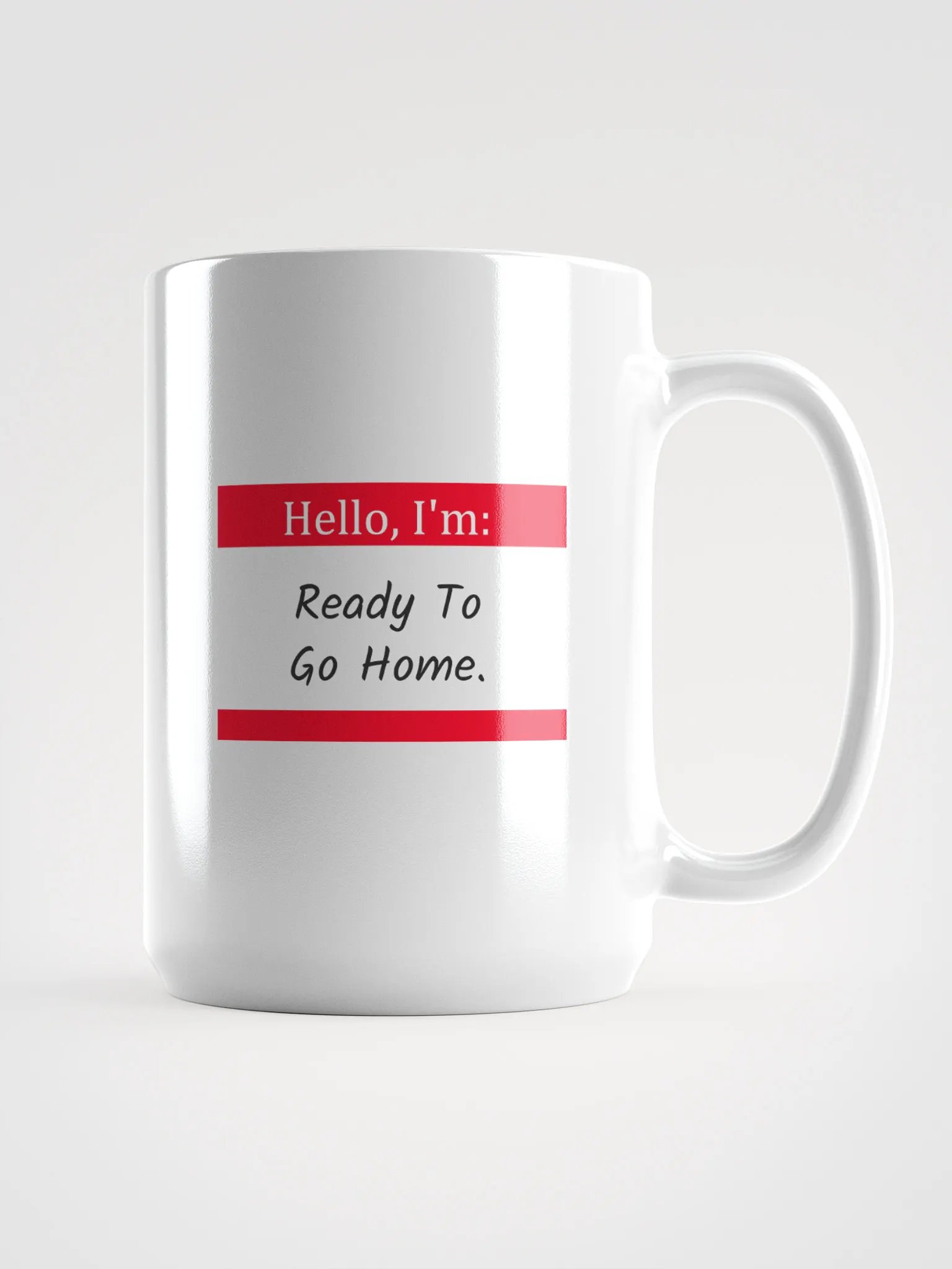 HI: RTGH Name Tag Mug product image (1)