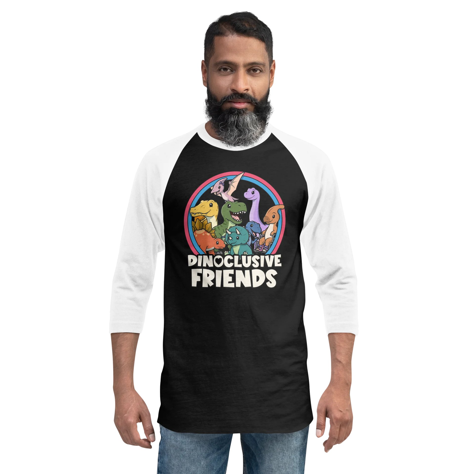 Dinoclusive Friends - Raglan Tee product image (7)
