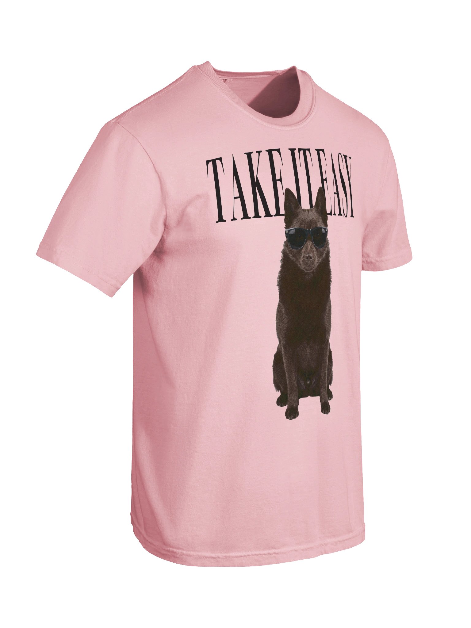 Take It Easy '90s Pop Vintage-Style T-Shirt for Schipperke(Chocolate) Owners product image (11)