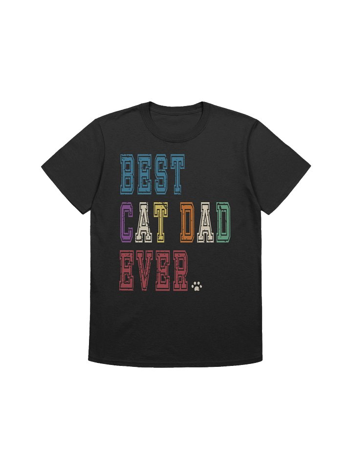 Best Cat Dad Ever 2 - Unisex Adult Super Soft Lightweight T-shirt product image (2)
