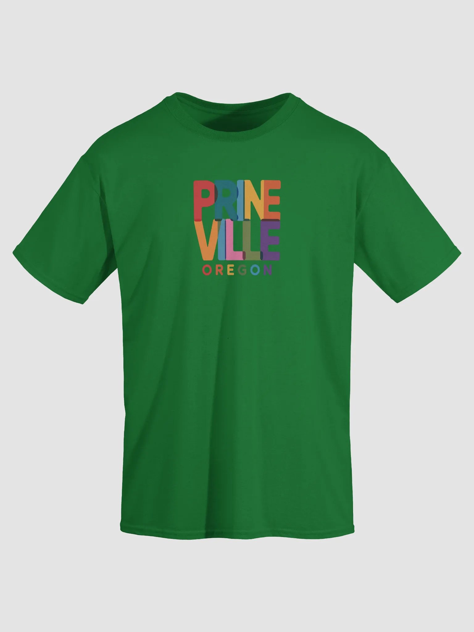 Vibrant Prineville Oregon Graphic Tee product image (19)