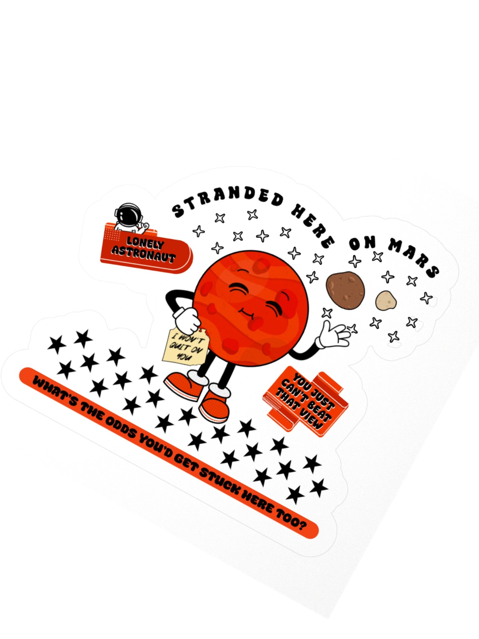 I Won't Quit On You Sticker product image (2)